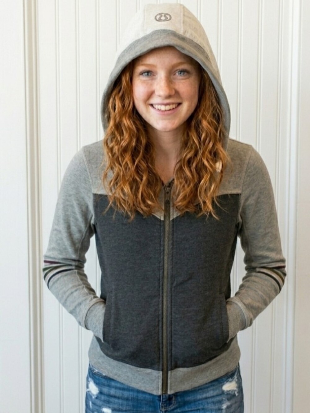 Lululemon Moto Scuba Full Zip Size 6 Bliss Break Hoodie Stretch French Terry